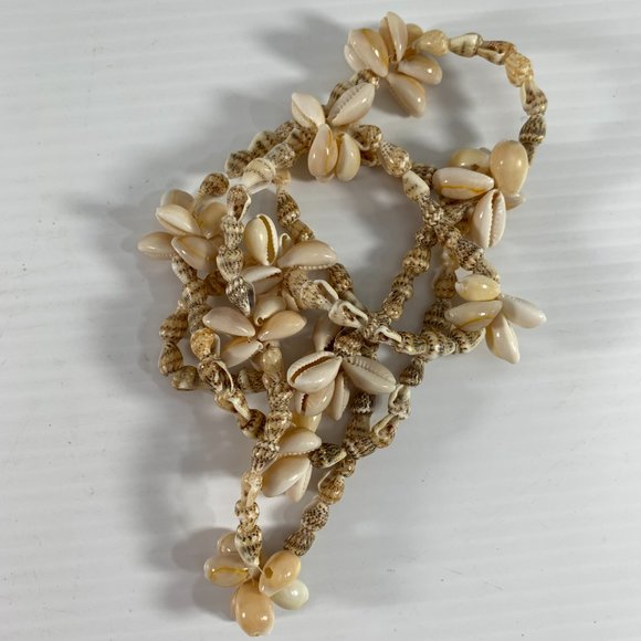 Mixed Lot of 8 Shell Necklaces Hawaiian Beach Wedding Boho Wearable Seashells - Picture 13 of 16